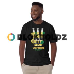 Corona Virus Beer Short-Sleeve Unisex T-Shirt