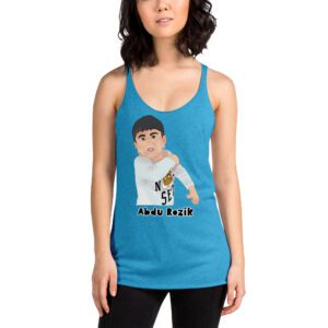 Abdu Rozik illustration Women’s Racerback Tank