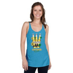 Corona Virus Women's Racerback Tank