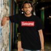 camiseta con frase sumerce inspirada en supreme