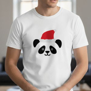 oso panda navideño